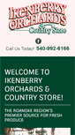 Mobile Screenshot of ikenberryorchards.com